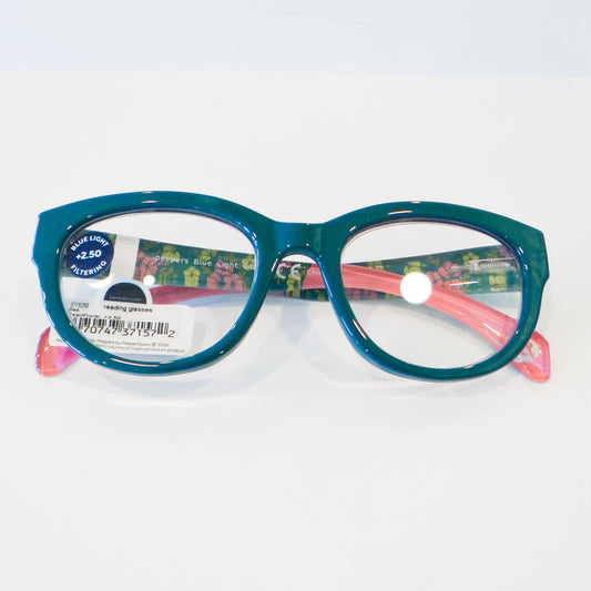 Peepers Bee - Teal/ Floral