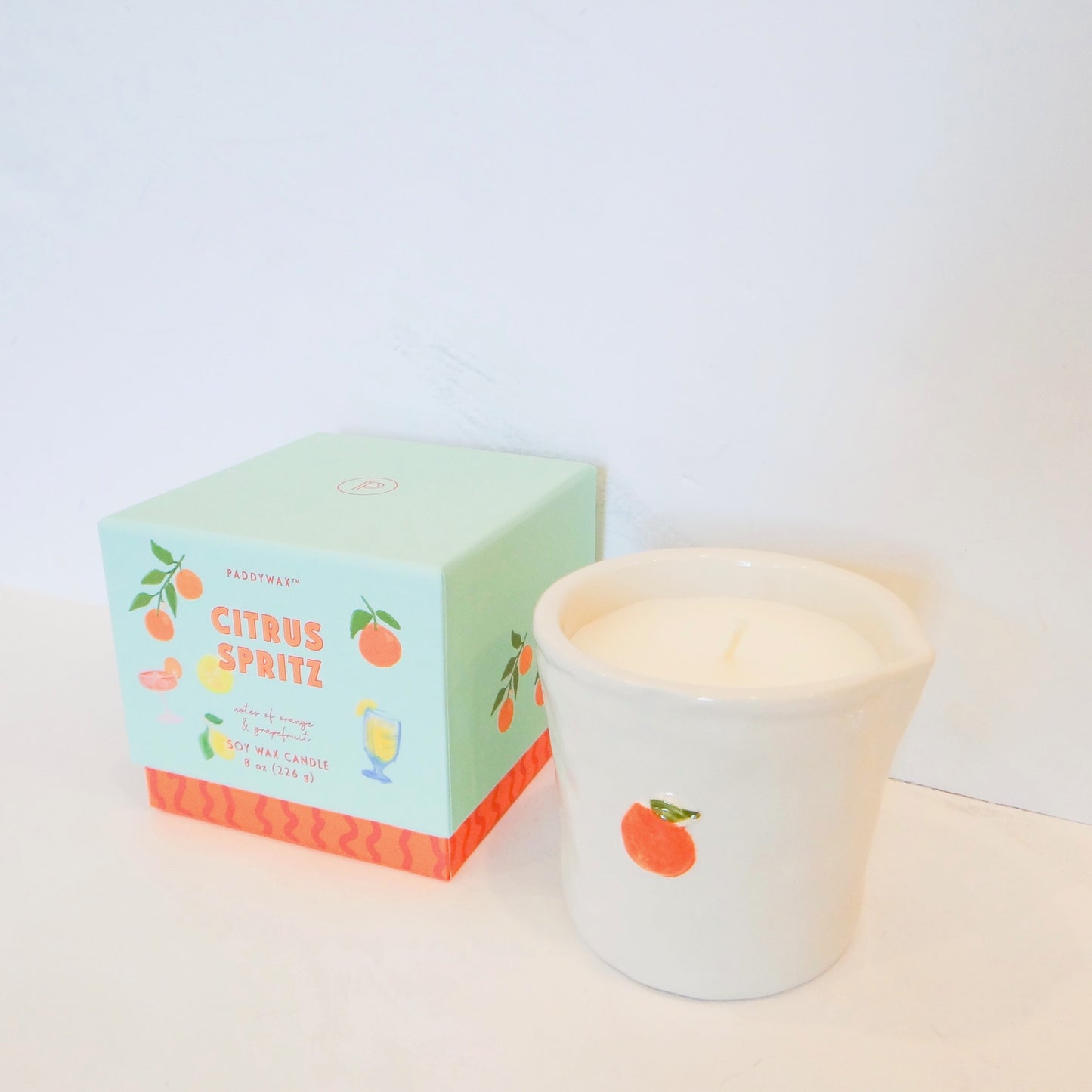 Bistro Ceramic Candle - Citrus Spritz