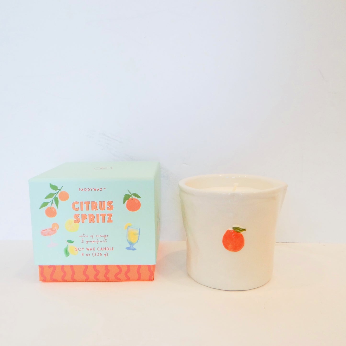 Bistro Ceramic Candle - Citrus Spritz