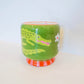 Ceramic Crocodile Candle - Prickly Pear