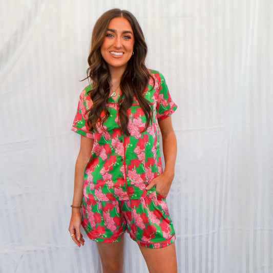 Orchid River Pajama Set