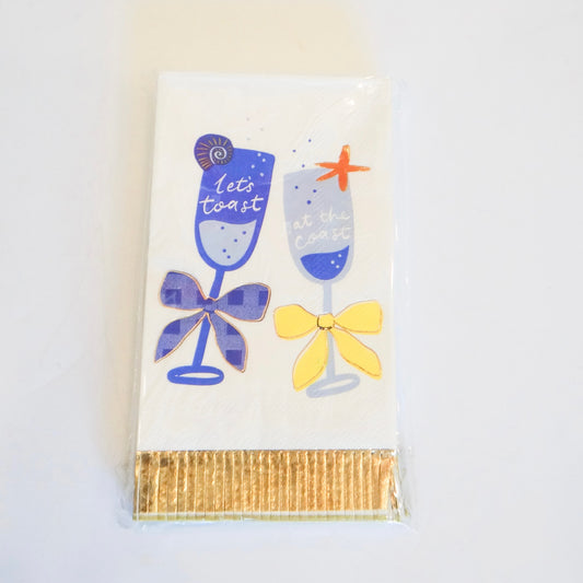 Lets Toast Guest Napkins
