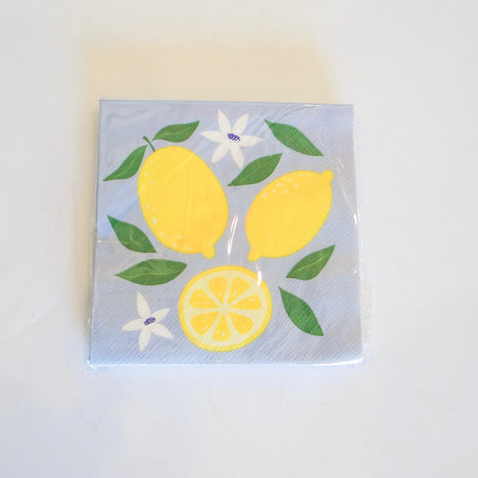Lemon Foil Napkins
