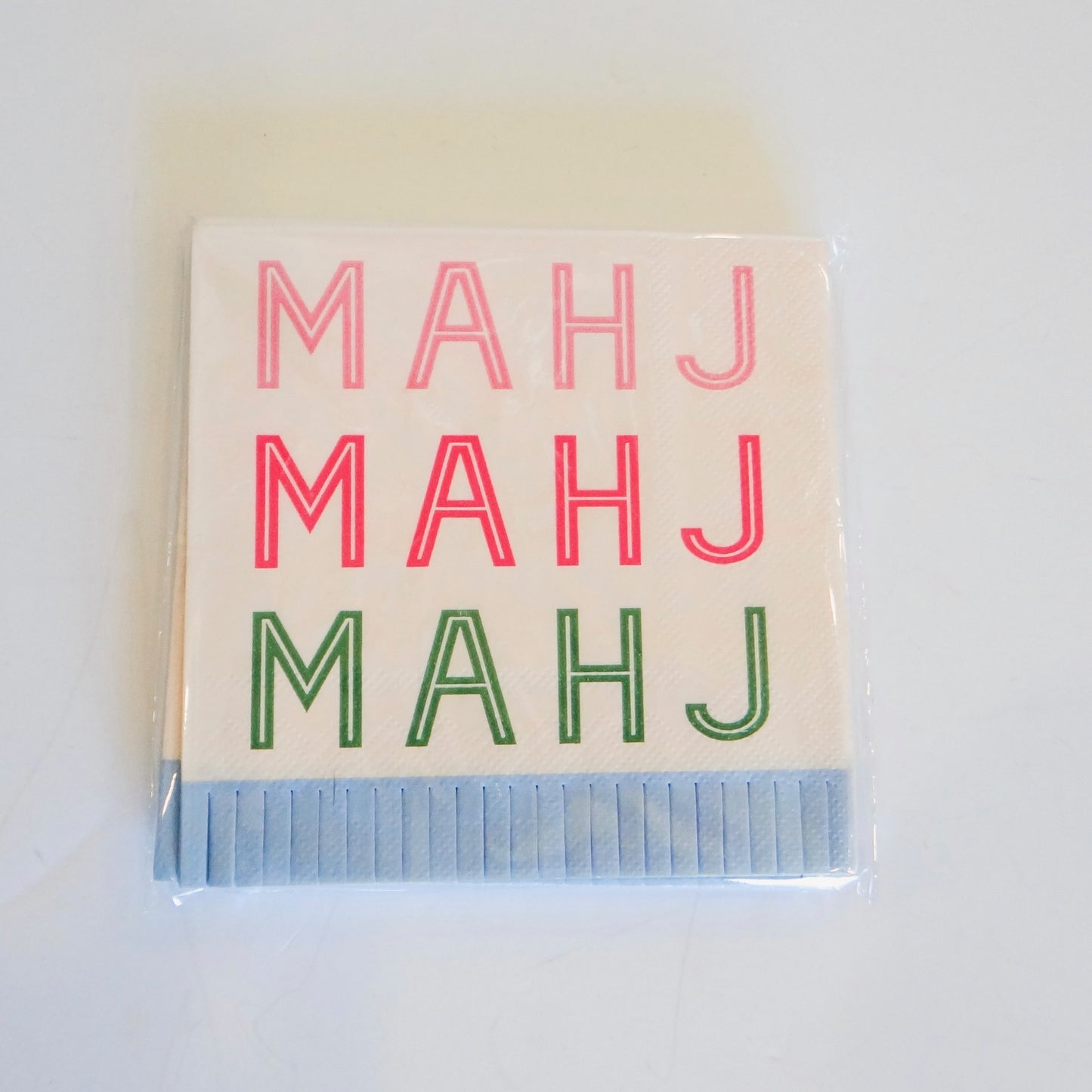 Mahj Mahj Mahj Fringe Napkins