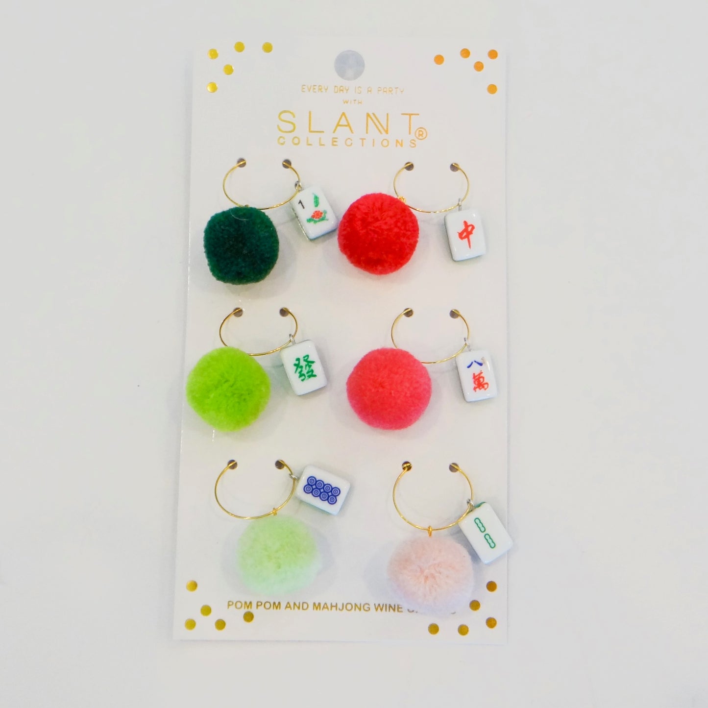 Mahjong Wine Charms