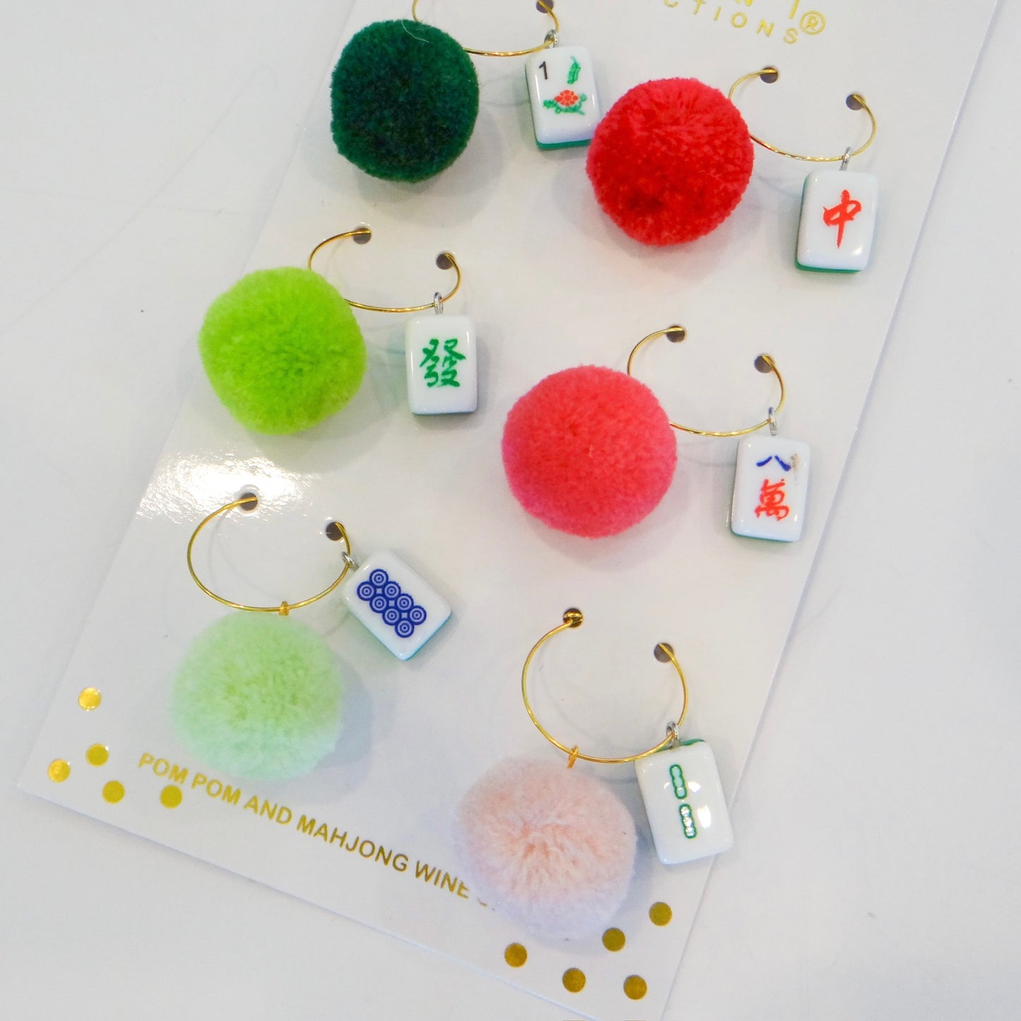 Mahjong Wine Charms
