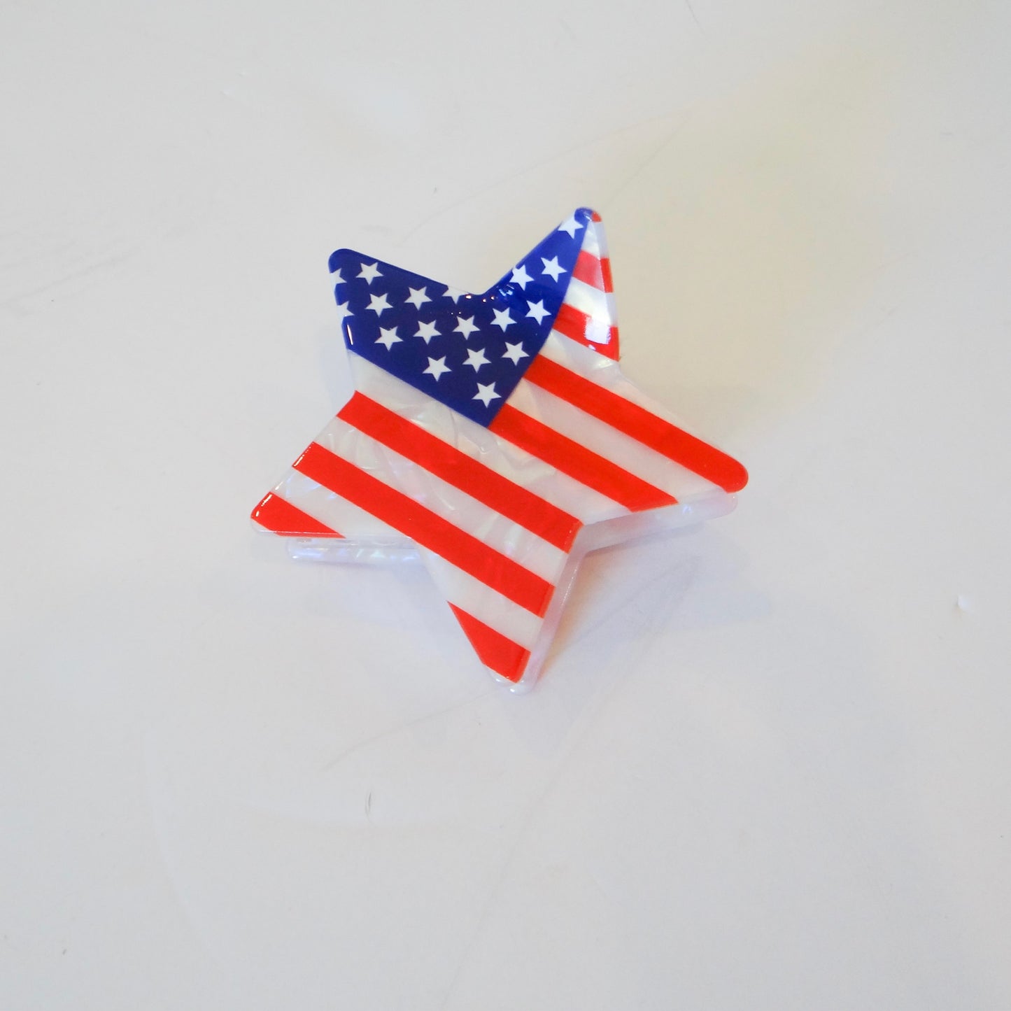 American Flag Claw Clip