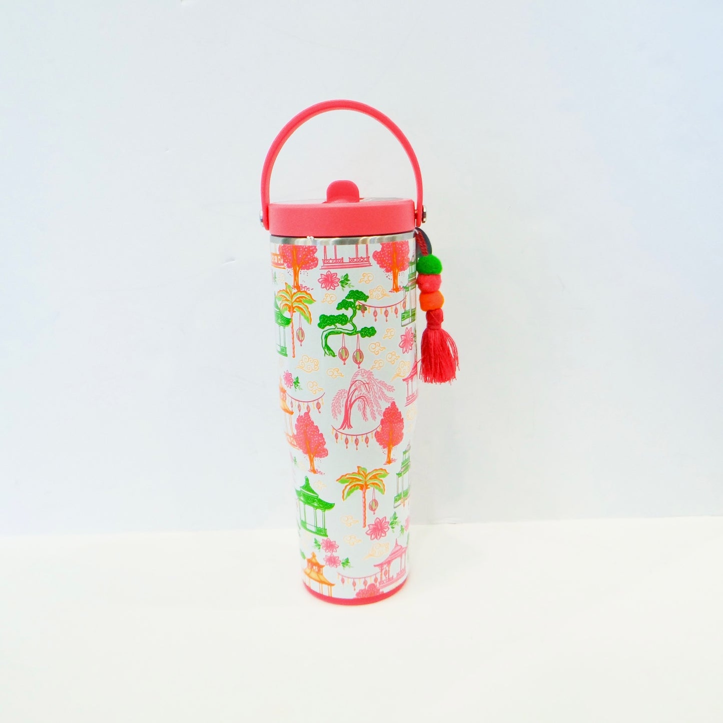 Swig Pagoda Paradise Leakproof To-Go Tumbler 30oz