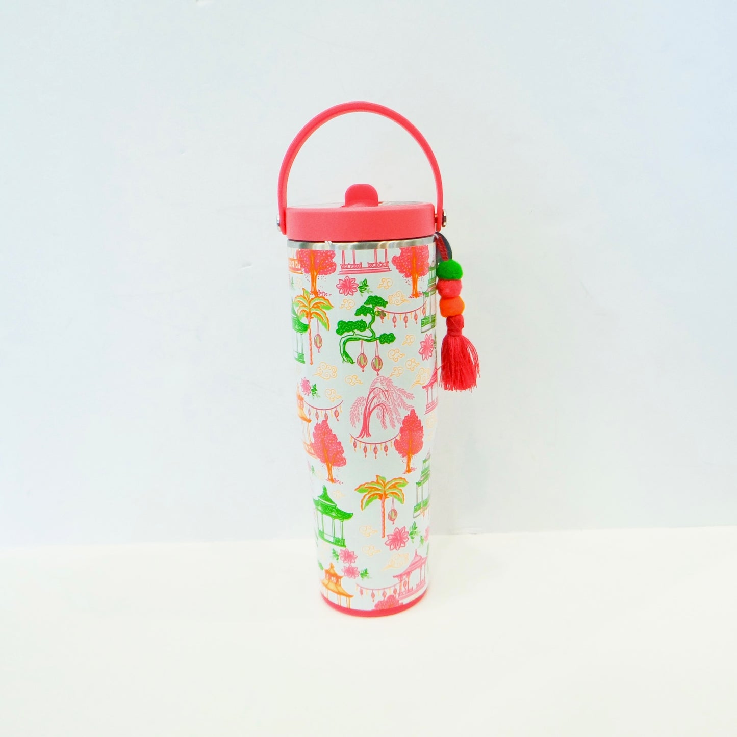 Swig Pagoda Paradise Leakproof To-Go Tumbler 30oz