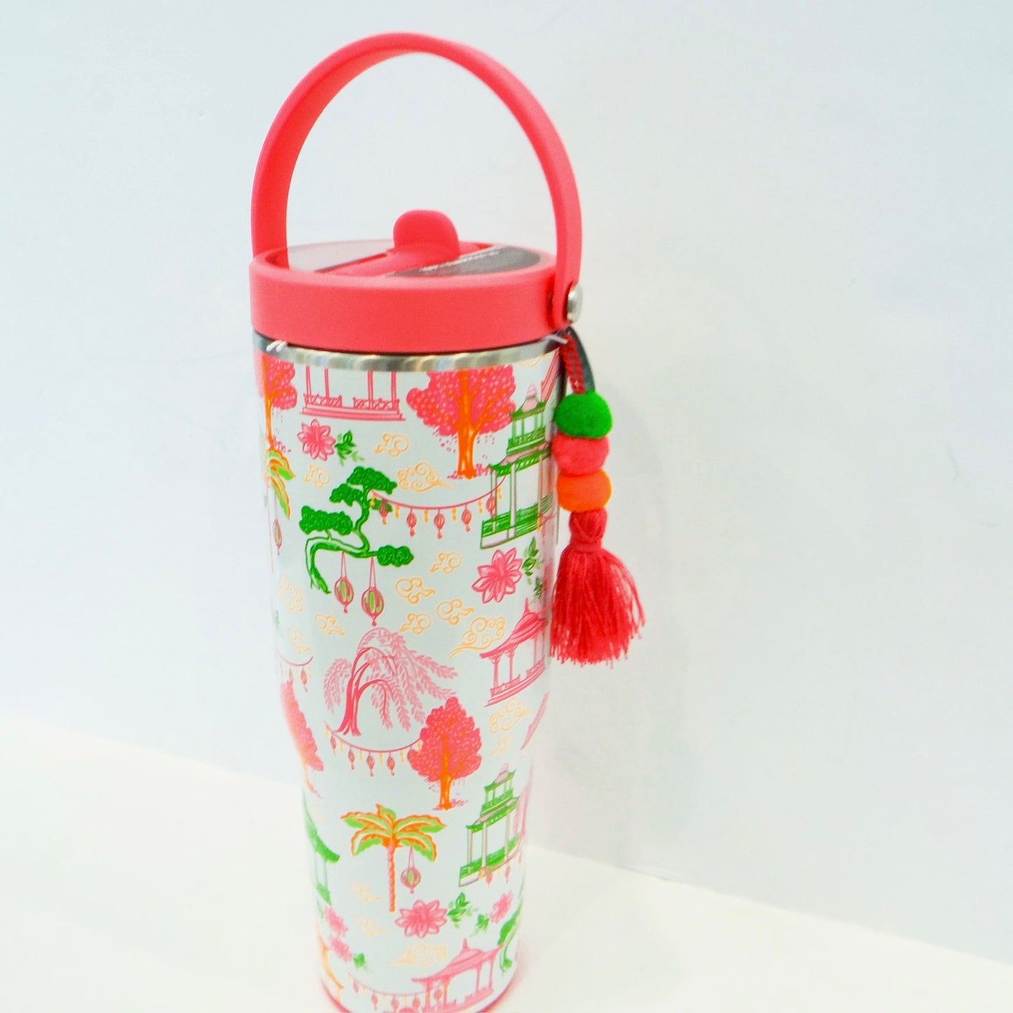 Swig Pagoda Paradise Leakproof To-Go Tumbler 30oz