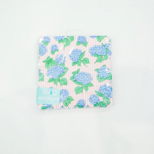 Hydrangeas Cocktail Napkins