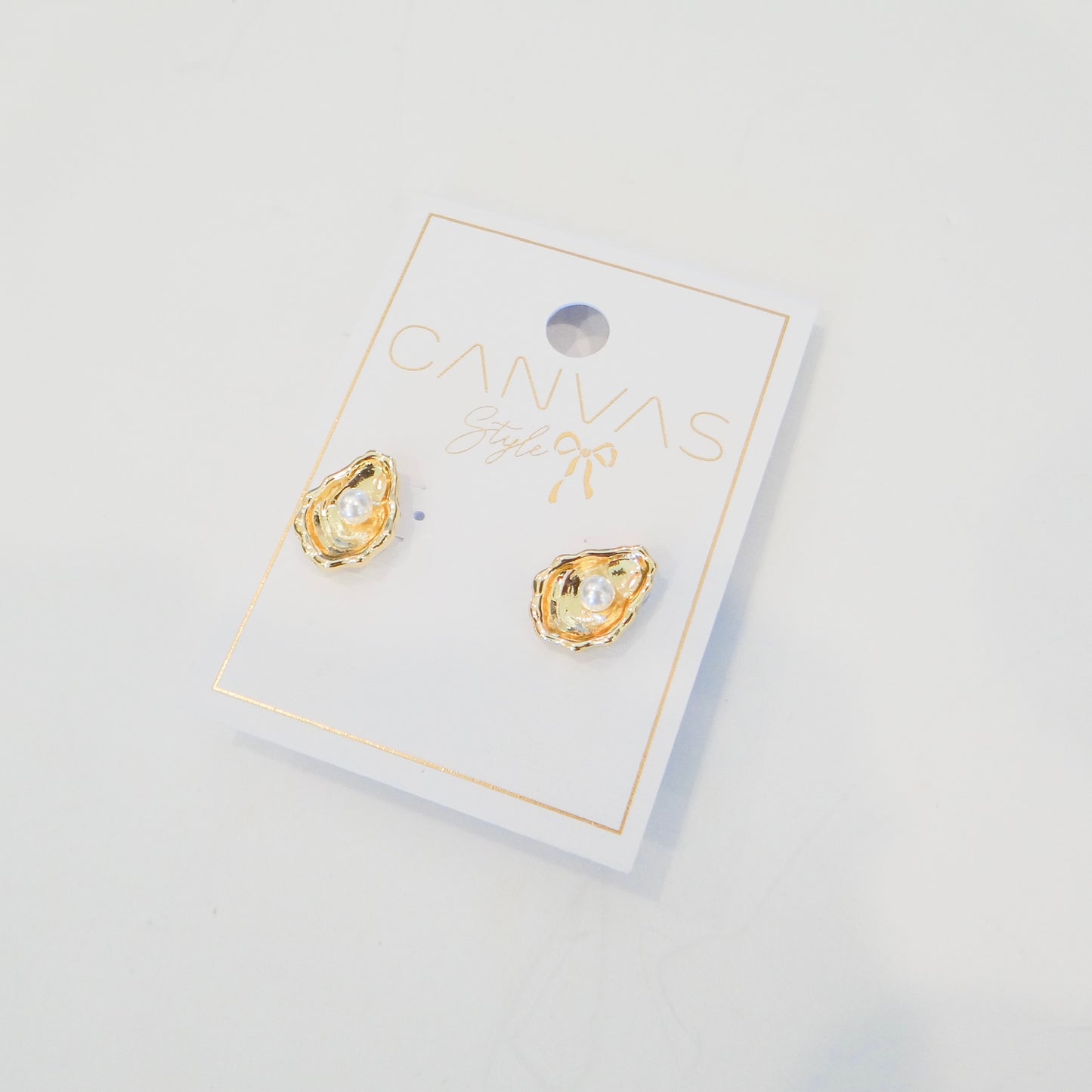 Oyster and Pearl Studs
