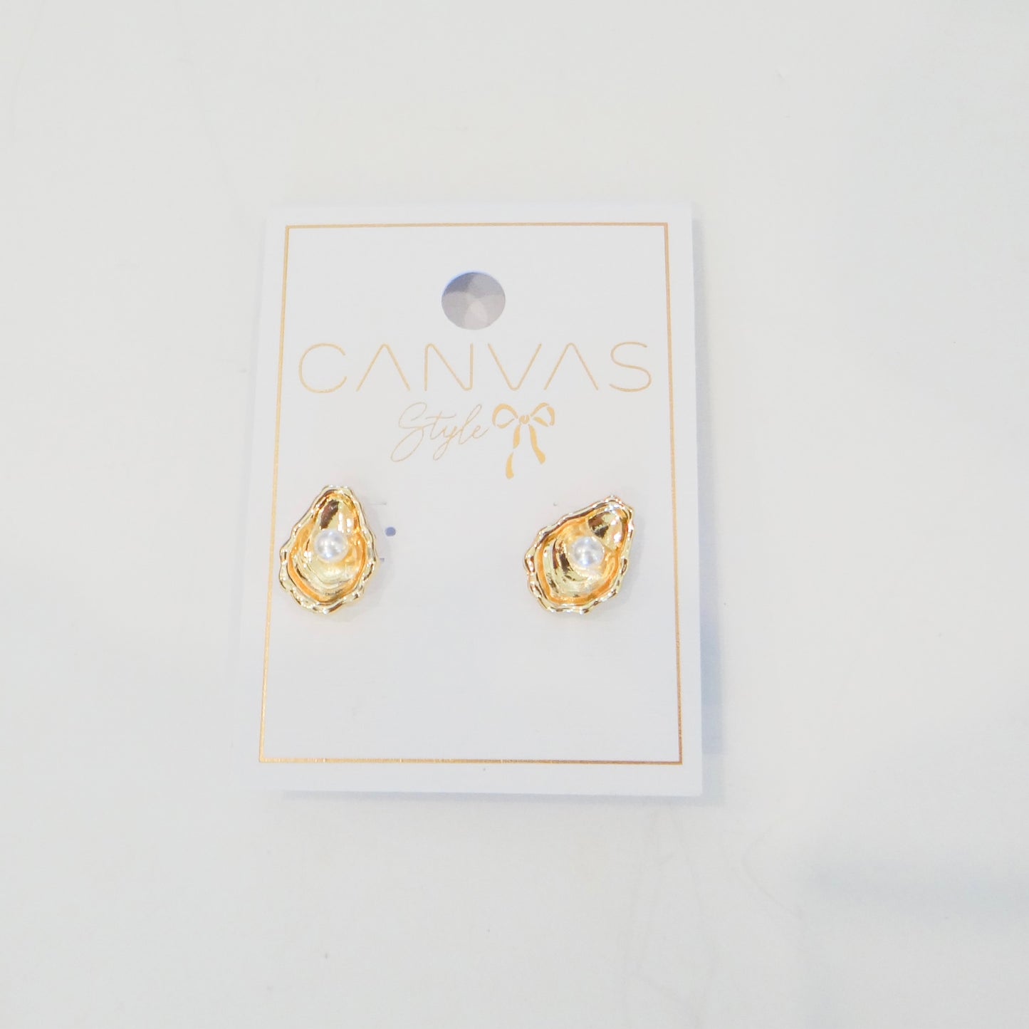 Oyster and Pearl Studs