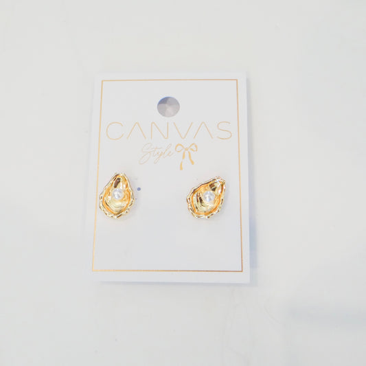 Oyster and Pearl Studs