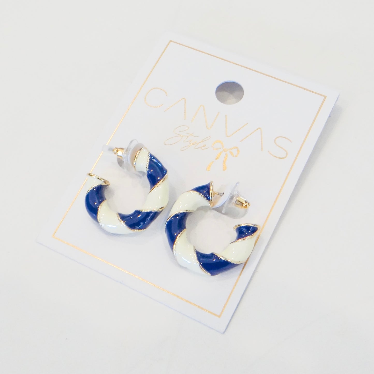 Sandy Striped Hoops