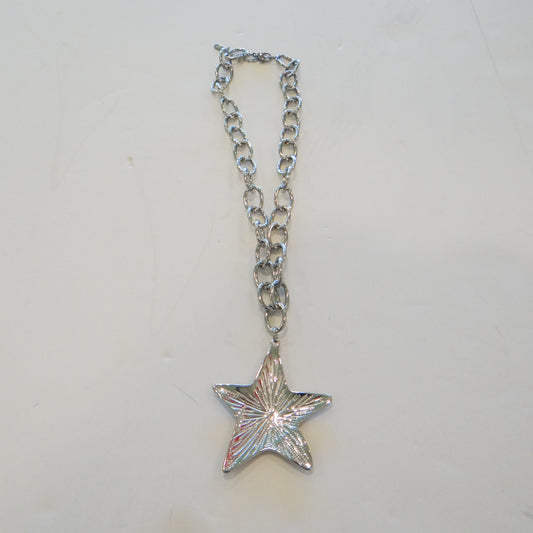 Silver Star Necklace