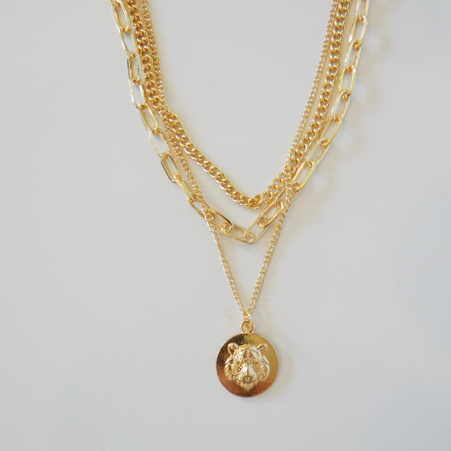 Layered Tiger Necklace