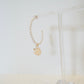 Tiger Pearl Hoop Earrings