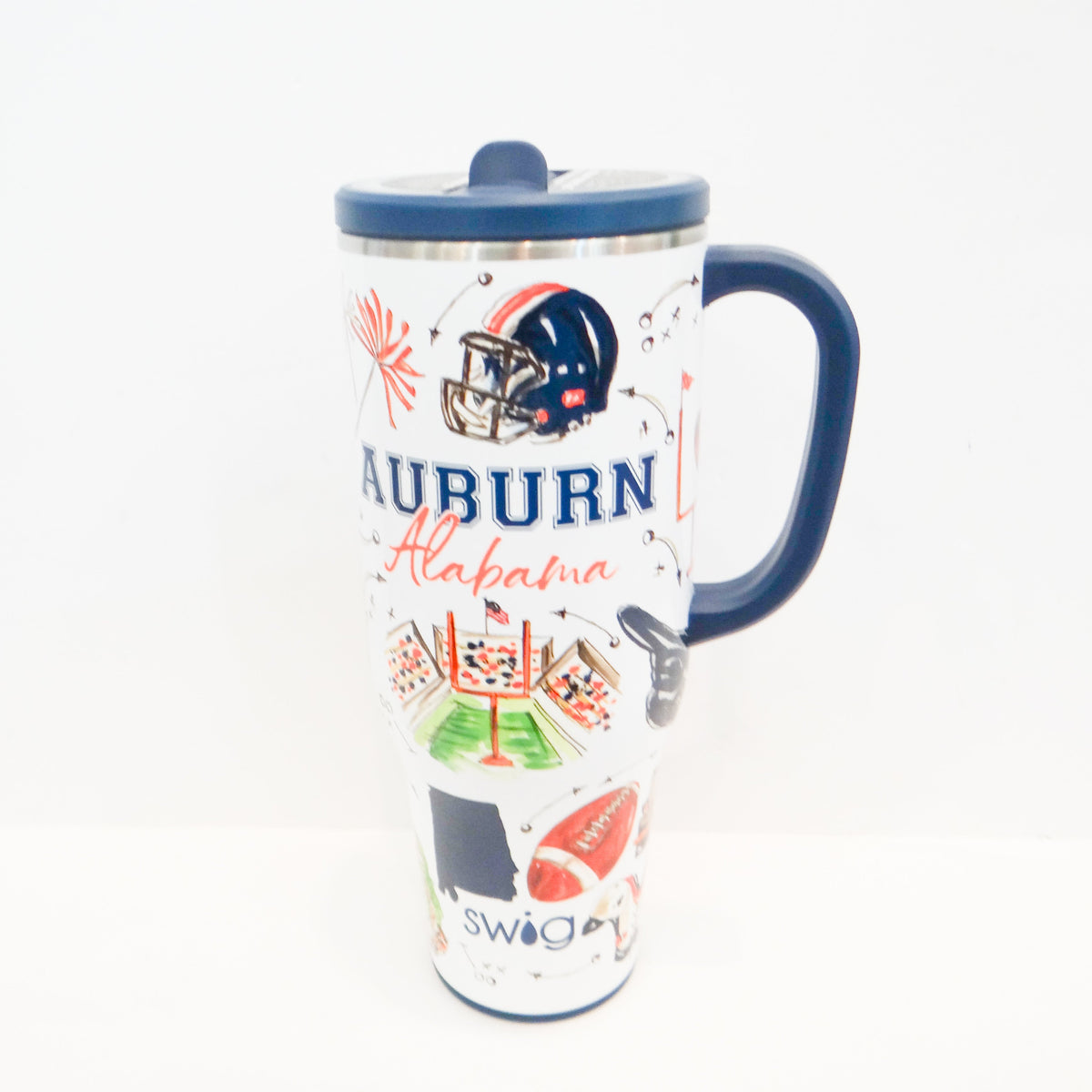 Tailgates in Auburn Mega Mug 40oz