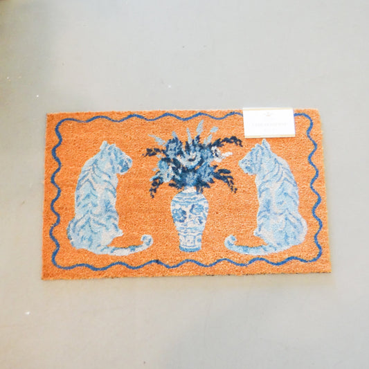 Callie Tiger Coir Doormat