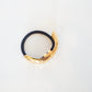Hammered and Layered Dome Ponytail Holder