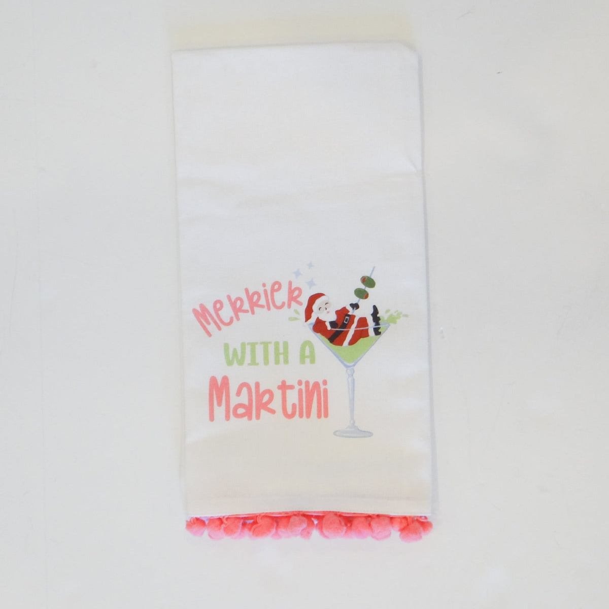 Merrier Martini Hand Towel