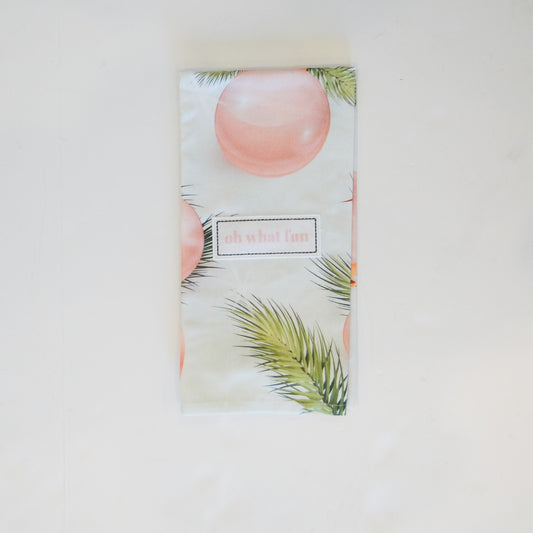 Oh What Fun Ornament Hand Towel