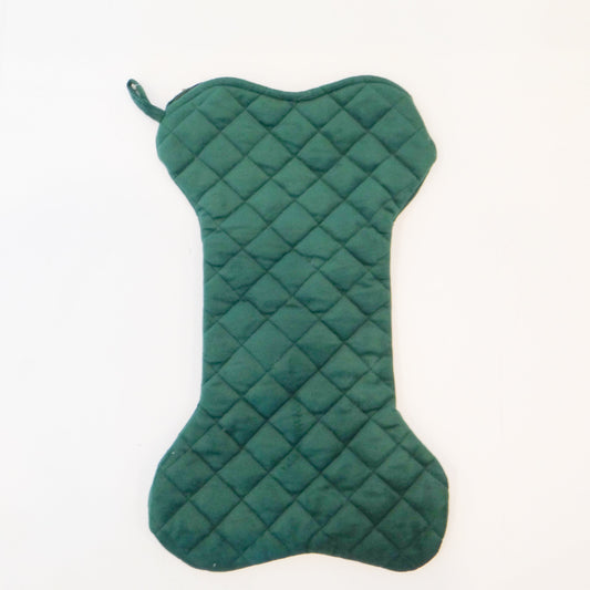Quilted Dog Bone Stocking