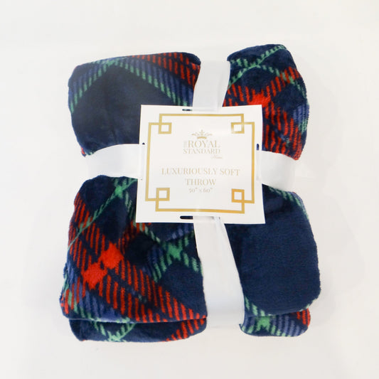 Layton Plaid Throw