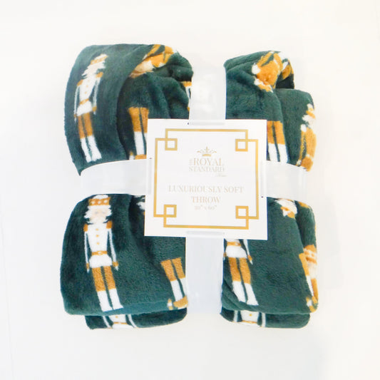 Alpine Nutcracker Throw