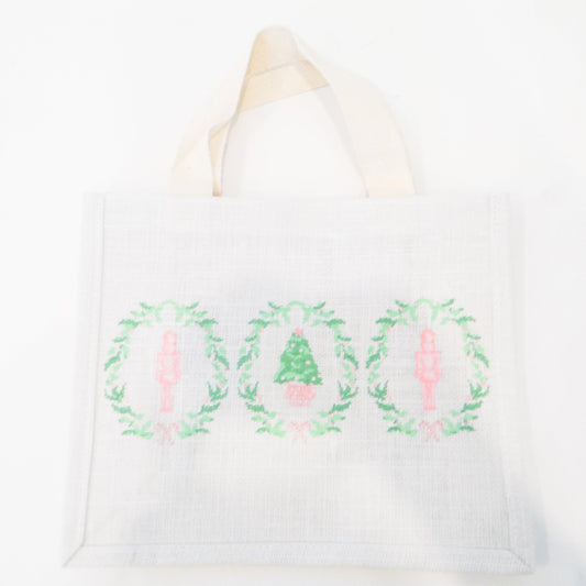 Nutcracker Trellis Gift Tote