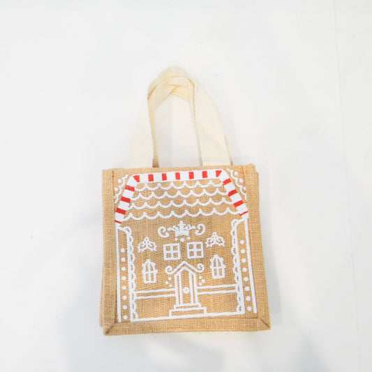 Gingerbread Petite Gift Tote