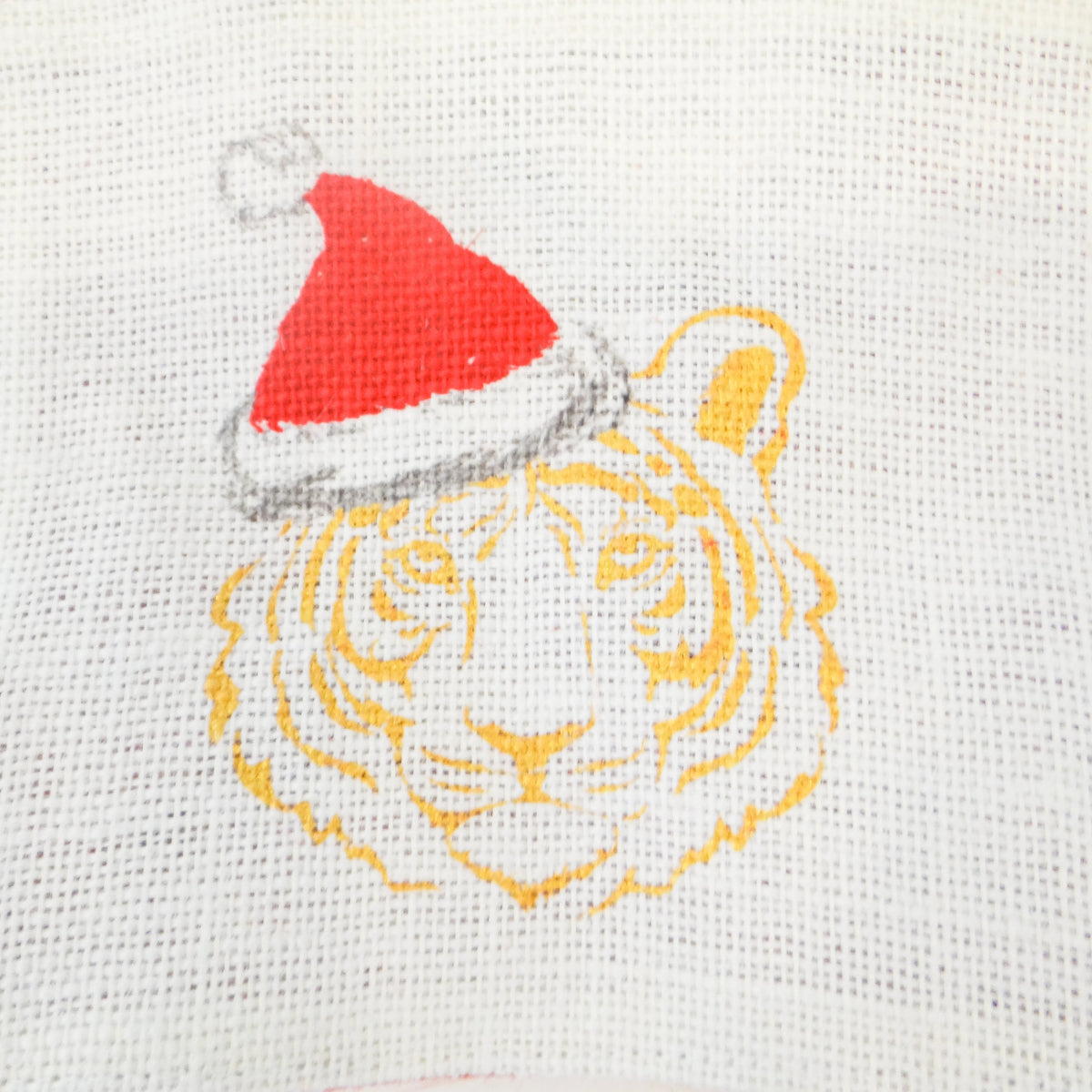 Tiger Santa Petite Gift Tote