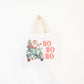 Vintage Santa Petite Tote Bag