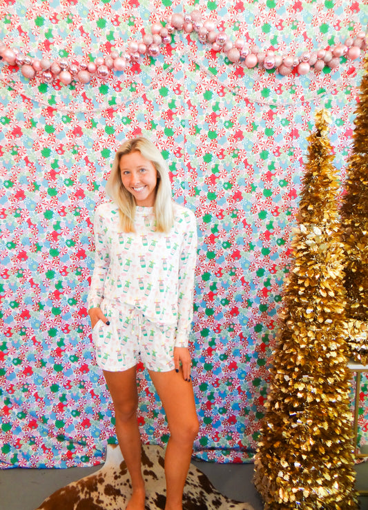 Champagne Toast Pajama Set