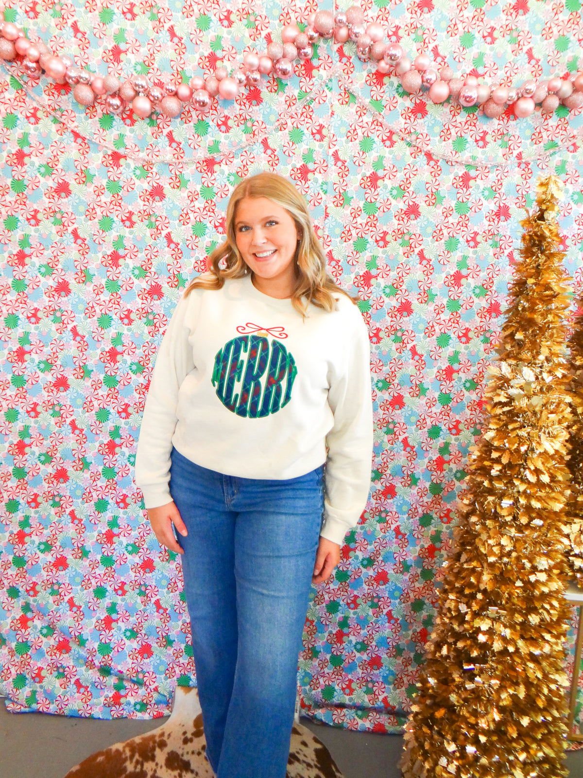 Merry Ornament Sweatshirt