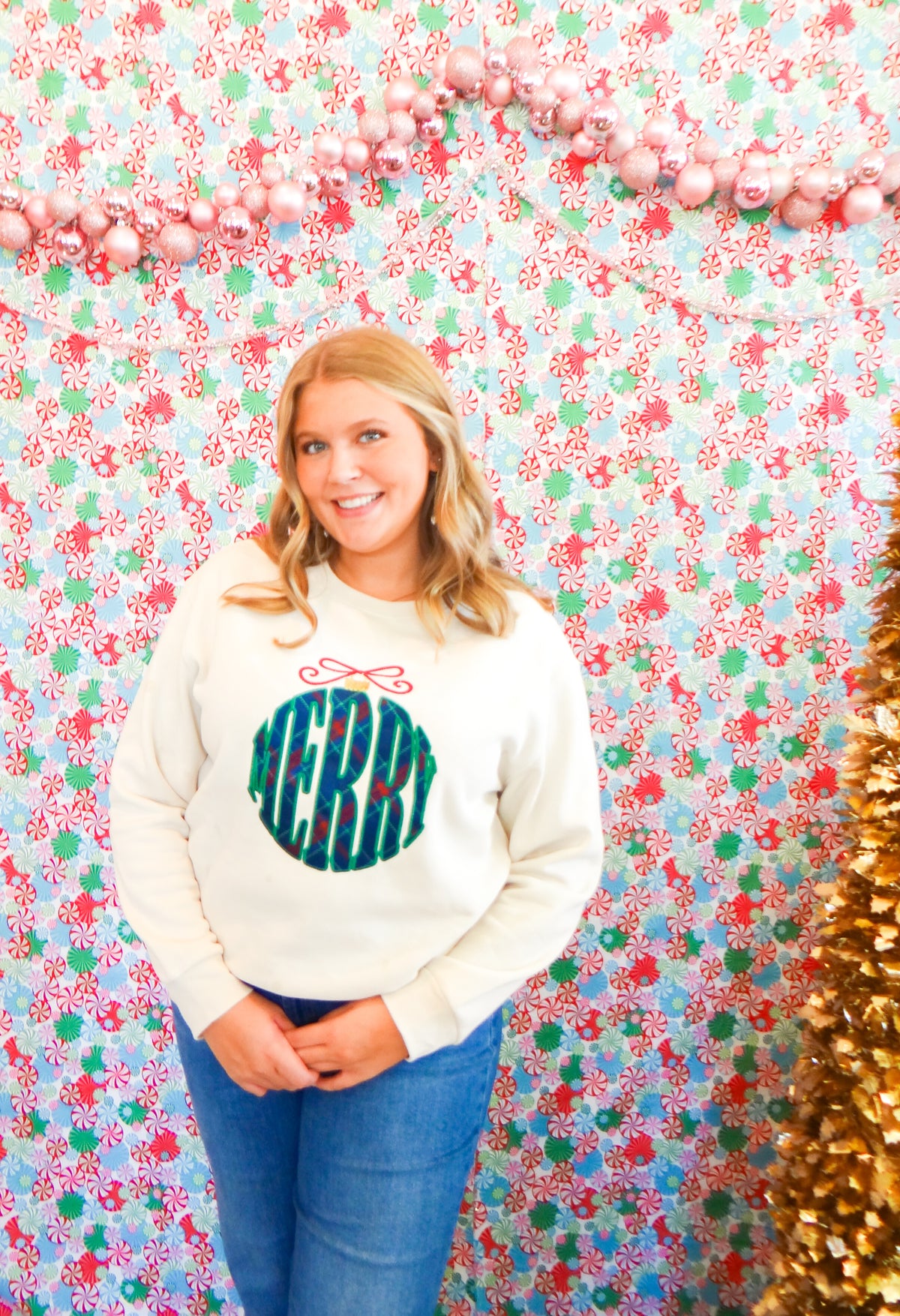 Merry Ornament Sweatshirt