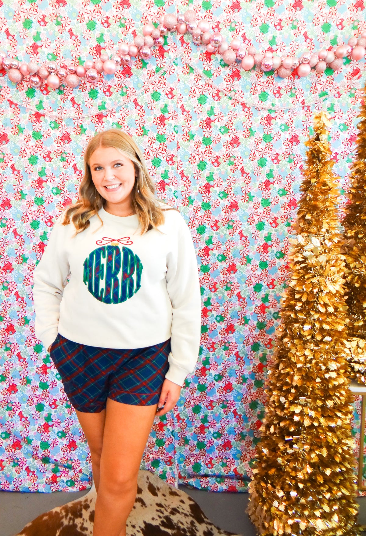 Merry Ornament Sweatshirt
