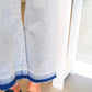 Washed Denim Cropped Pants