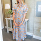 Floral Camel Dress