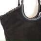 Black Corduroy Tote