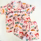 Kids Roar Pajama Short Set