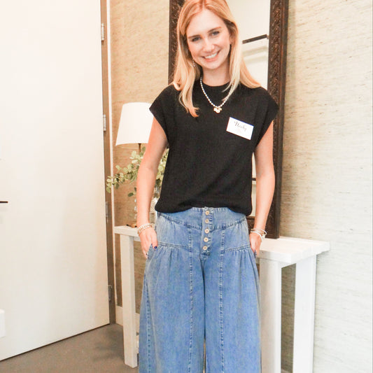 Light Denim Pants