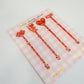 4 pack Love Stir Sticks