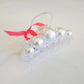 Clear and Pearl Claw Clip