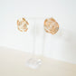 Swirly Circle Studs