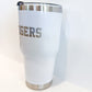 Tigers Etched Tumbler