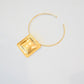 Square Open Necklace