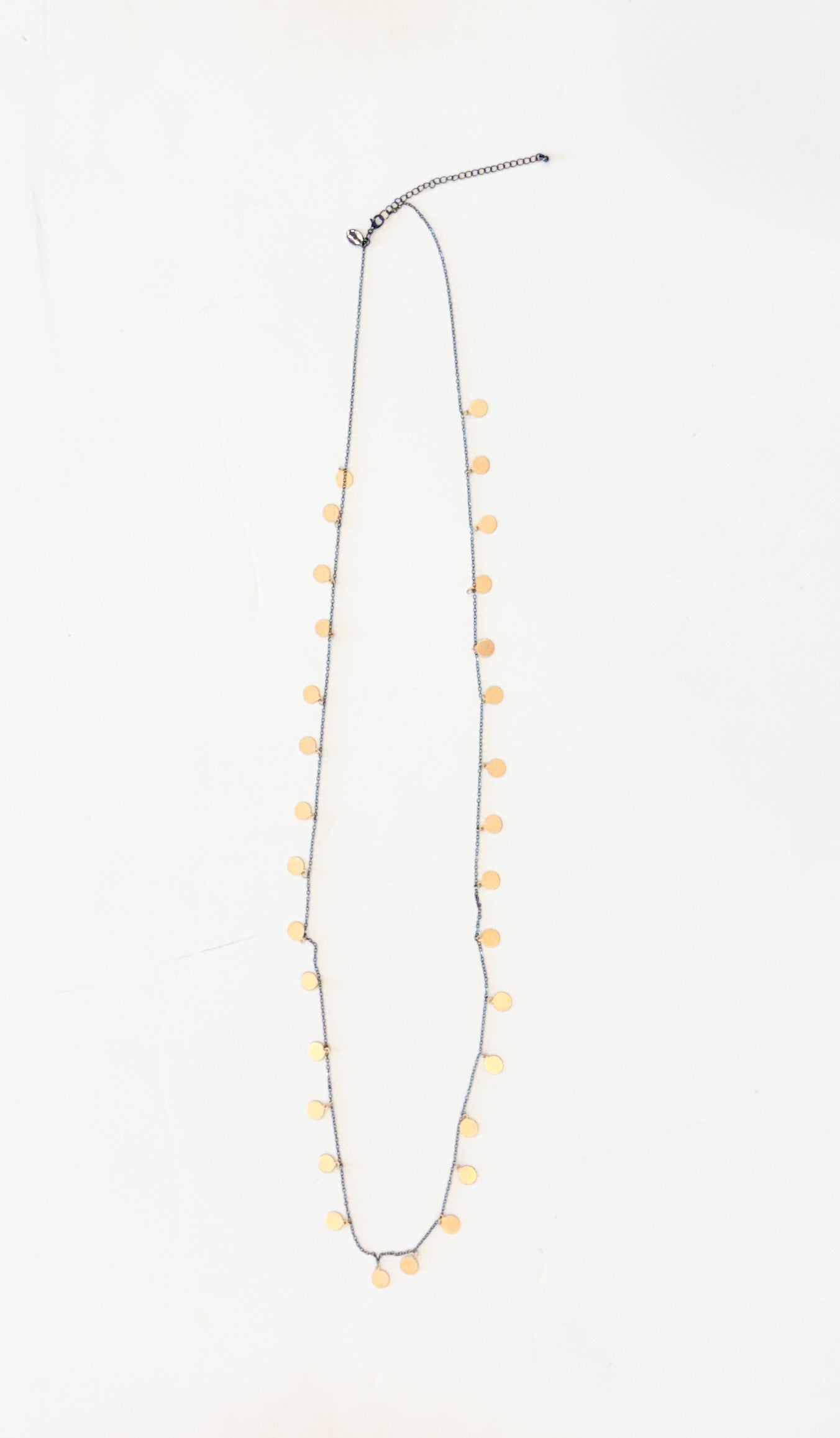 Luna Coin Drop Necklace