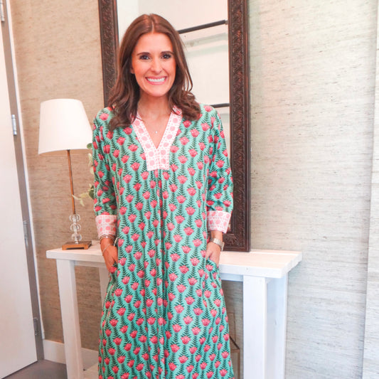 Nora Floral Dress